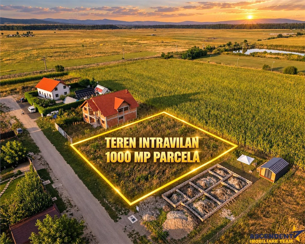 Teren intravilan, 1.000mp, Harman, Brasov
