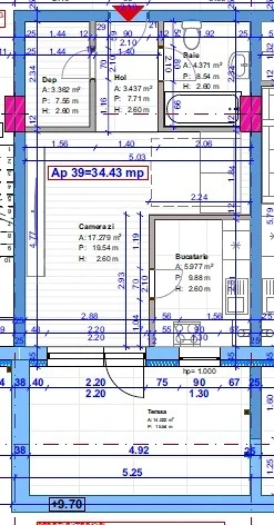 COMISION 0 !! Apartamente 1-3 camere, 37-60 mp, intermediar, garaj, zona Terra