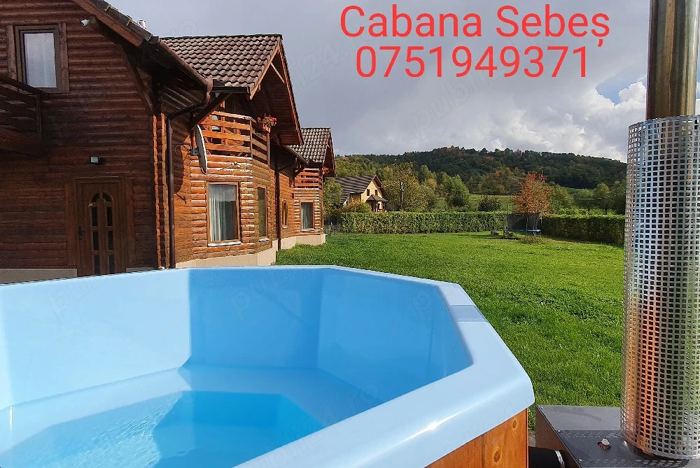 Cabana Sebes, refugiu privat la munte,ciubar, pana la 24 persoane in camere cu paturi matrimoniale