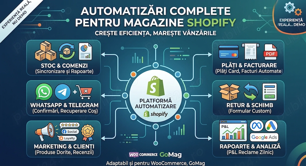  Automatizări pentru magazine online   de la stoc la marketing