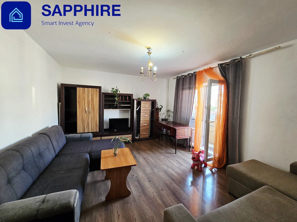 Apartament 2 camere zona 13 Septembrie, metrou, mobilat, boiler