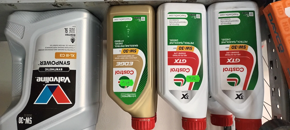 Ulei Castrol 5w30 GTX, RN17