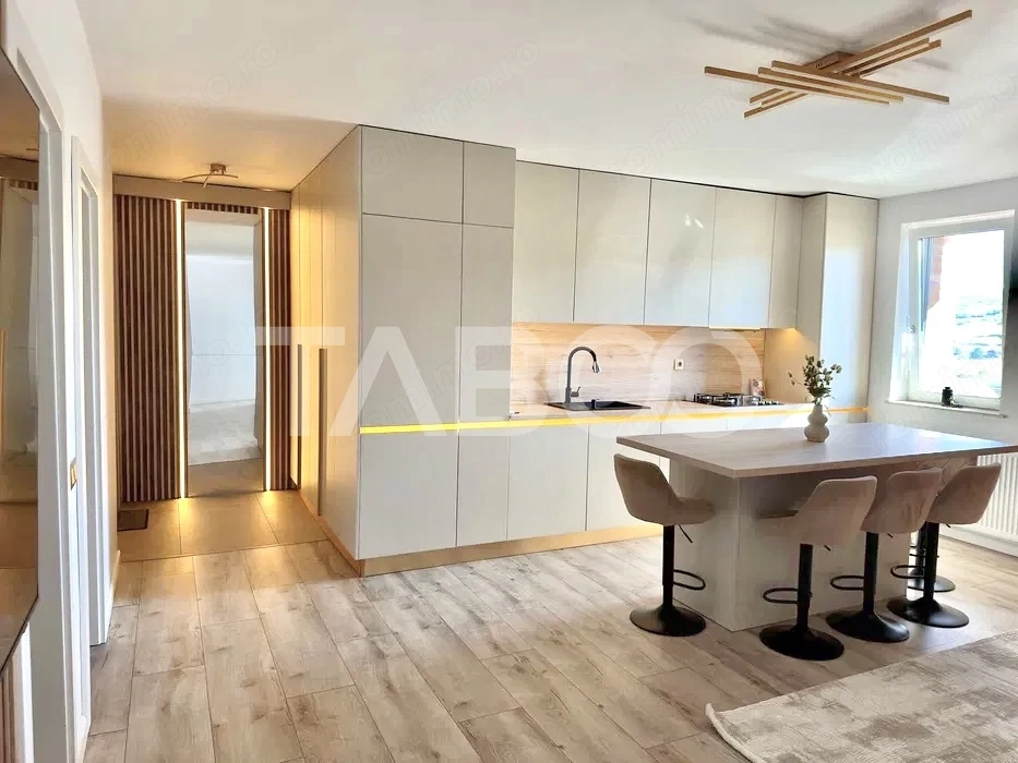 Apartament cu 3 camere in Chinteni nou 3 parcari premium cu terasa