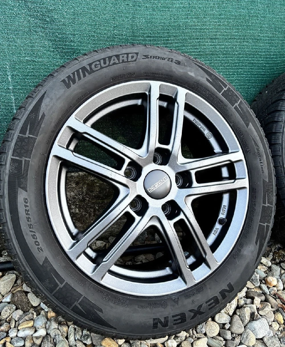 Jante aliaj Dezent si anvelope pentru Kia Ceed, Hyundai I30 etc.