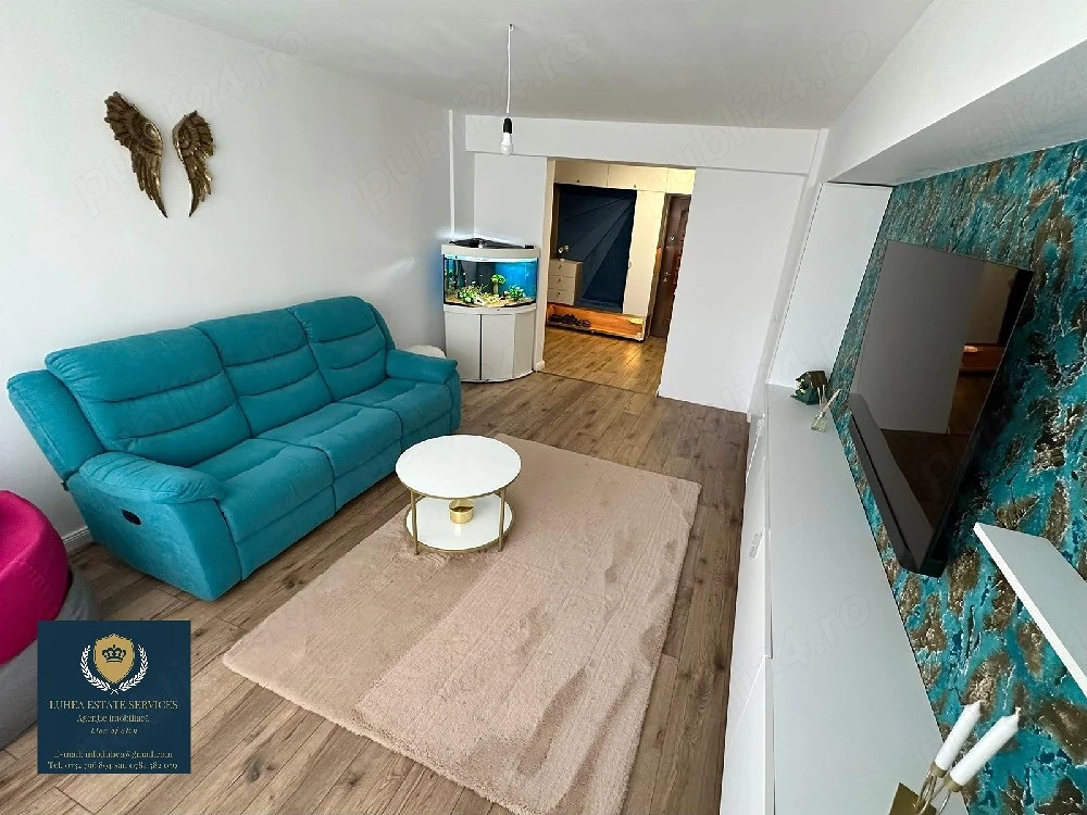 Apartament Smart, 3 camere, 2 băi, balcon, Centru, Resita