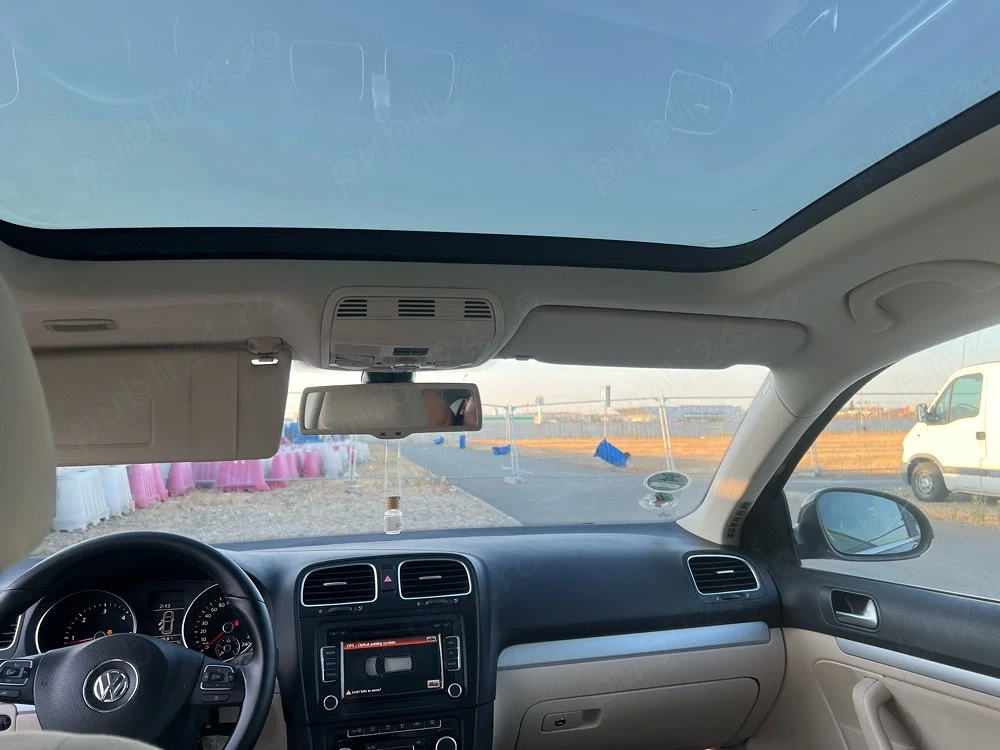 volkswagen golf 6 , panoramic , 2013