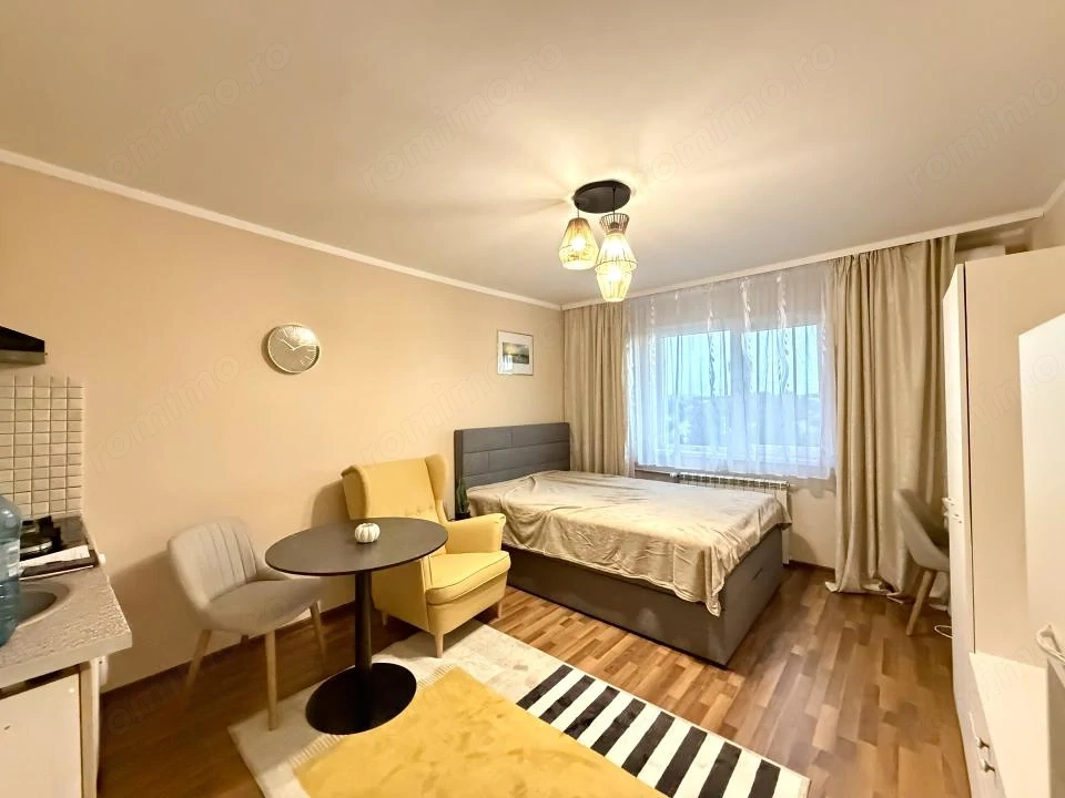 Apartament elegant cu 1 camera, 21 mp utili - zona Telegrafului