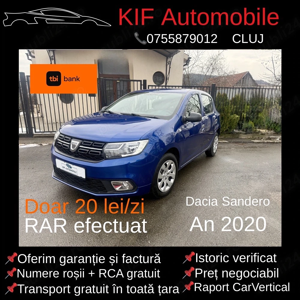 An 2020   Garantie & Factura Rate