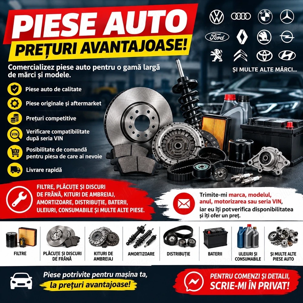  PIESE AUTO Preturi Avantajoase