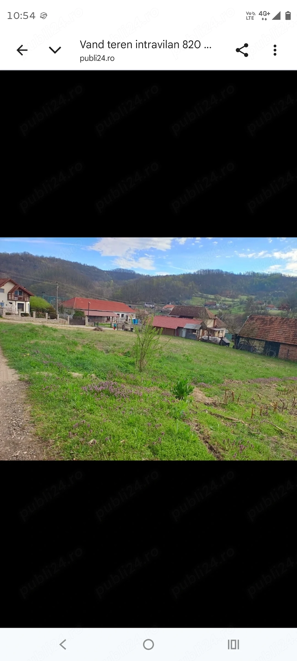 Teren intravilan Săliștioara comuna Vălișoara 