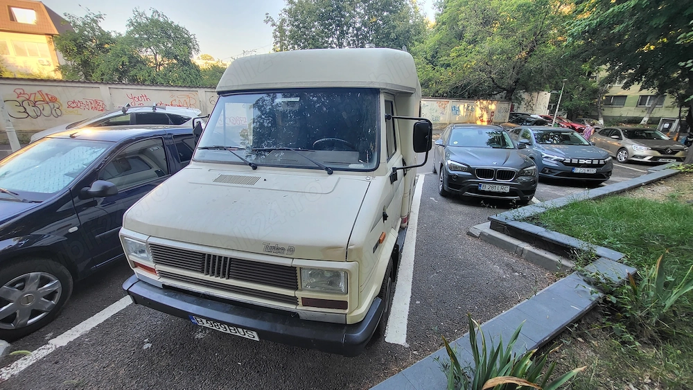 Vand Fiat Ducato Camper 1989 motor defect 