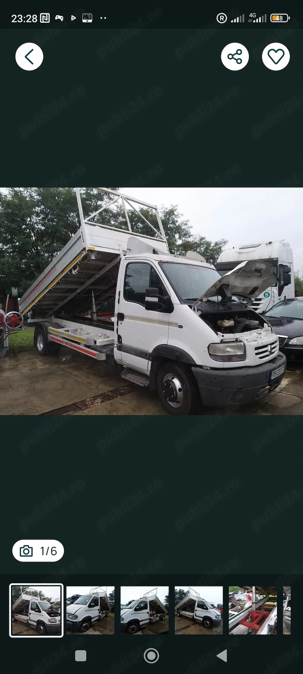 Vând sau schimb la variante Renault Mascota basculabil 3parti înmatriculată în Bulgaria 