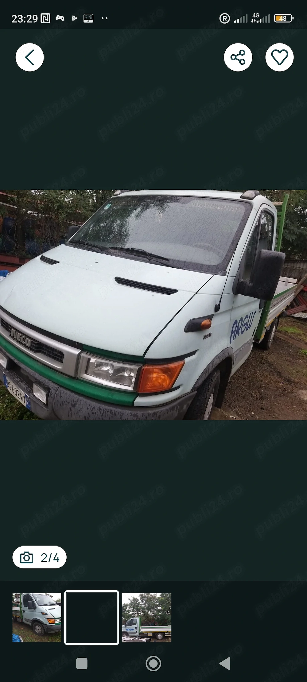Vând sau schimb la variante Iveco Daily acte Italia lada fixa