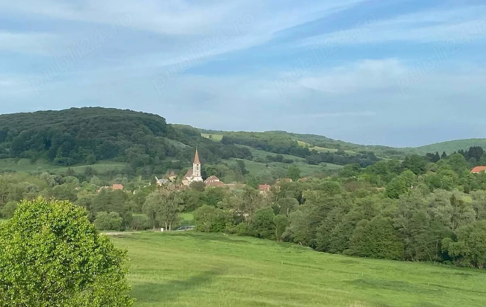 Vanzare teren in satul Gherdeal, judetul Sibiu (25 de hectare de pasune, extravilan)
