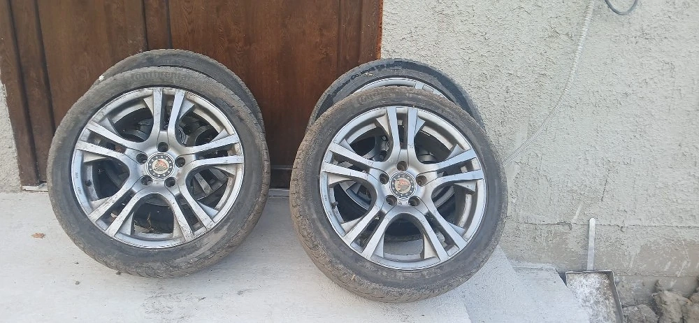 Vand jante de aluminiu cu anvelope 225/45/17 ,VW,Audi,Skoda