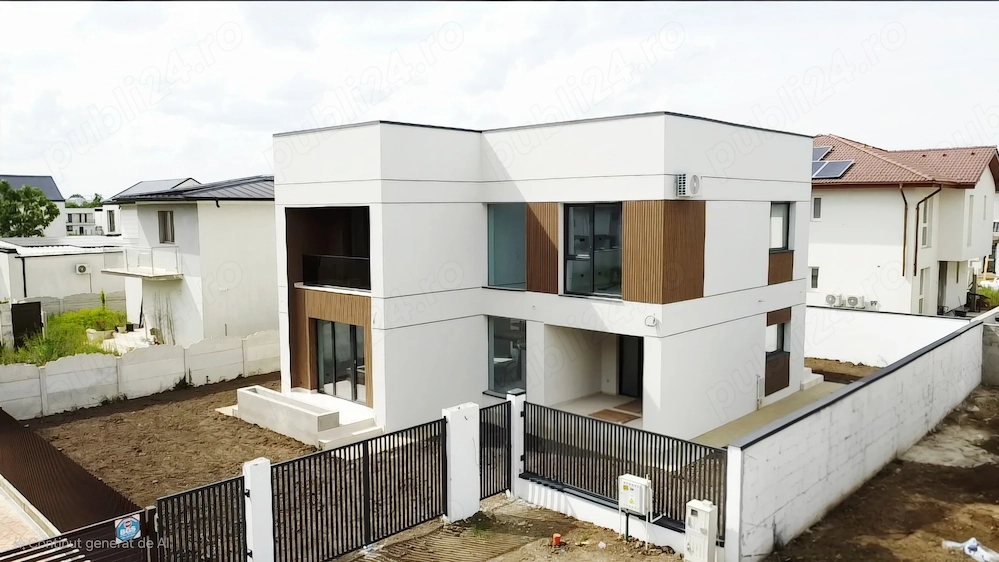 Vilă Individuală Premium P+1   (164 mp Total) | Teren 423 mp | Tunari (Str. Alexandru Ioan Cuza)