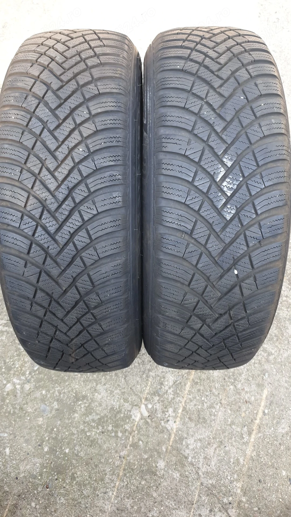 2 anvelope M+S 205/60/16 Hankook profil 8 mm DOT 4824