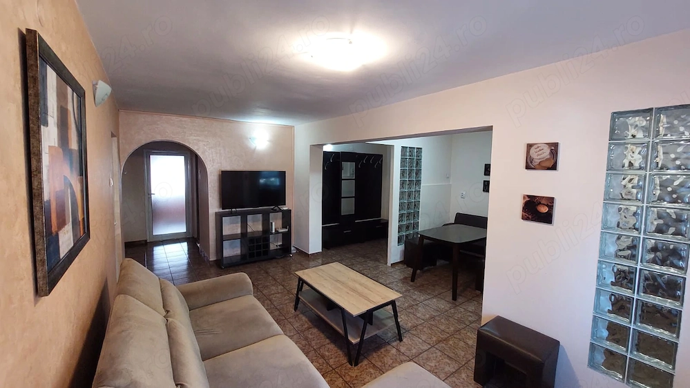 Persoana fizica, inchiriez apartament cu 3 camere decomandate, etaj 1, zona Pacurari (Moara de Foc)