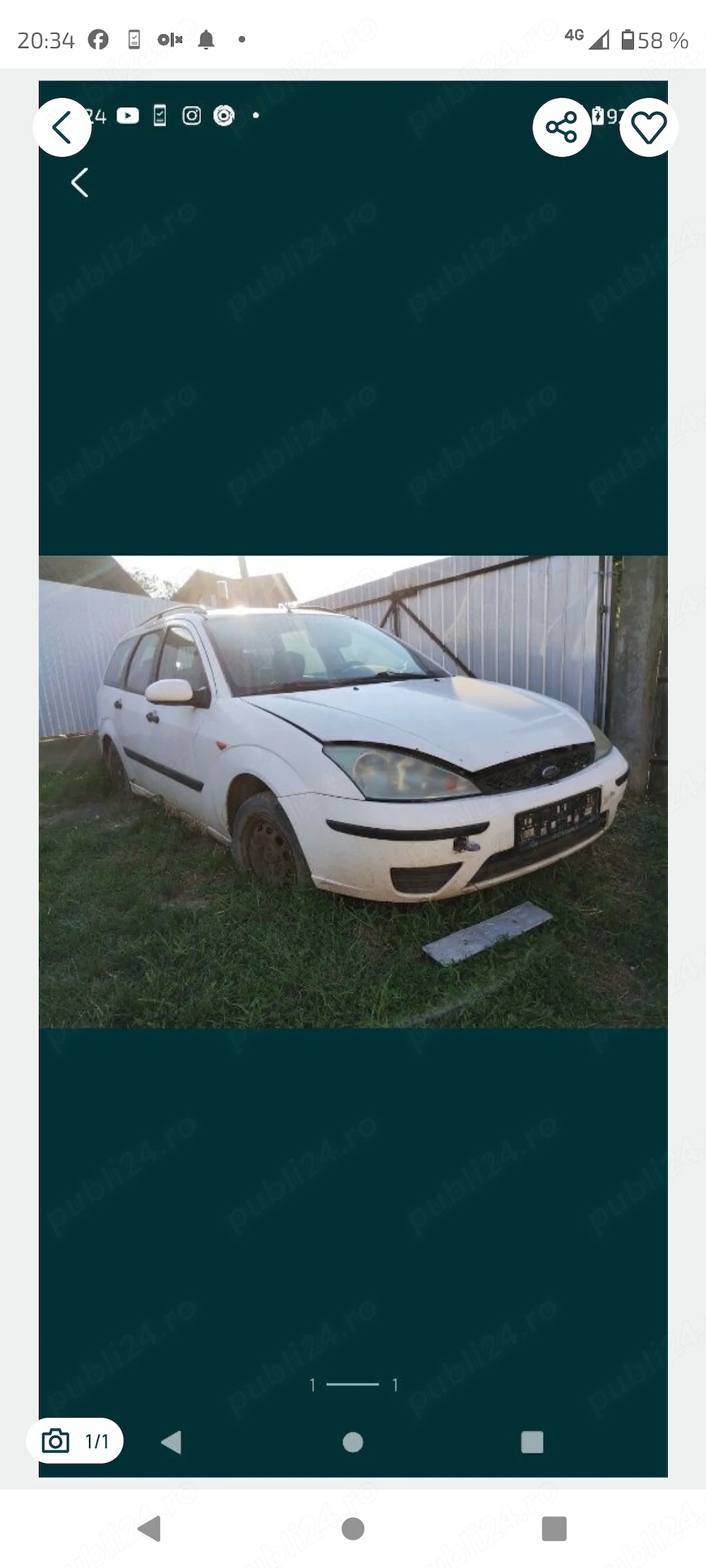 Dezmembrez Ford focus
