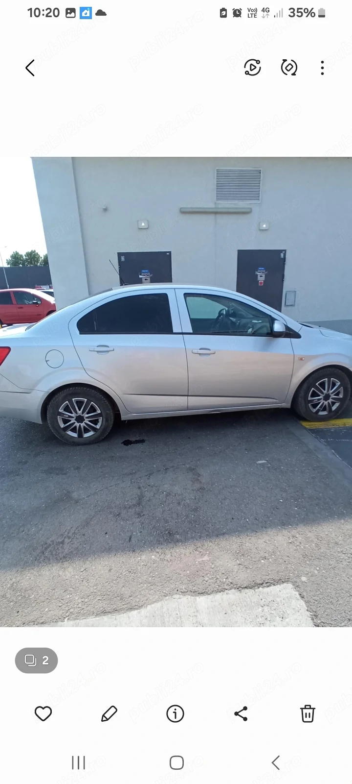 Vand Chevrolet Aveo an fabricatie 2013