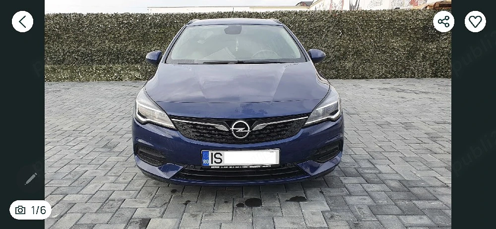 Opel Astra k unic proprietar 65 000 km reali