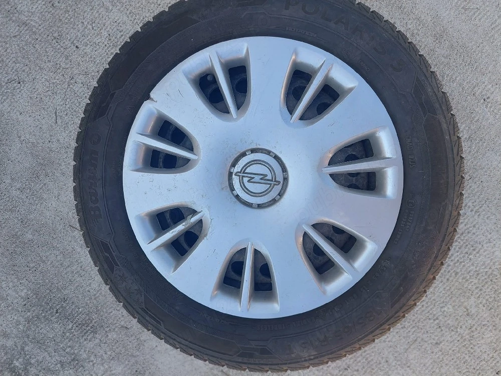 Set jante cu Anvelope iarnă 185/65/15,4X100
