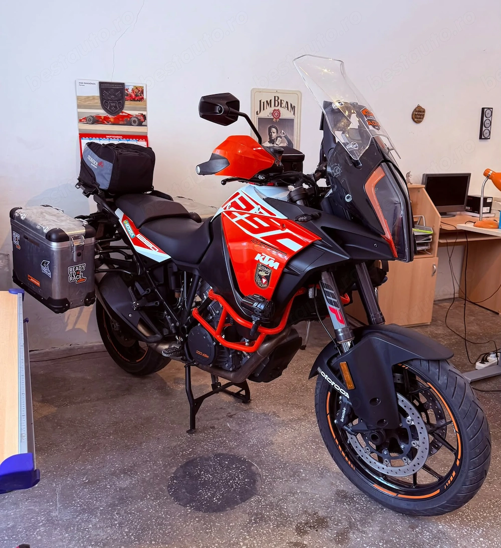 KTM 1290 Super Adventure S || 2017 || 34.000 km || Top Case KTM || Stare impecabila || Full LED ||