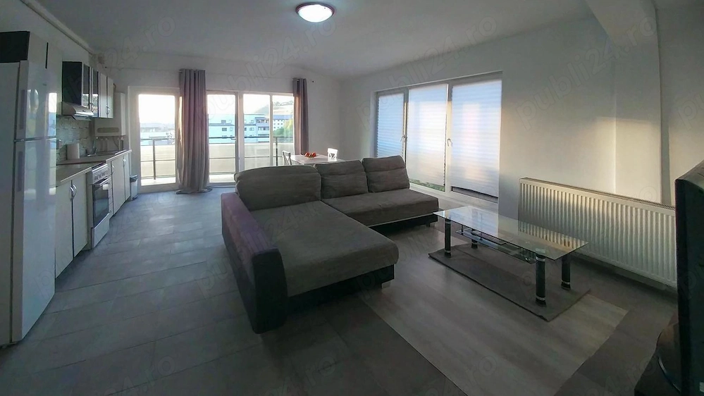 Apartament 2 camere 59mp Mobilat, balcon, vedere deschisa, Stejarului