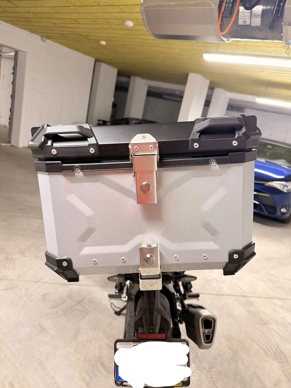 Top case aluminiu 55L - KemiMoto - universal 