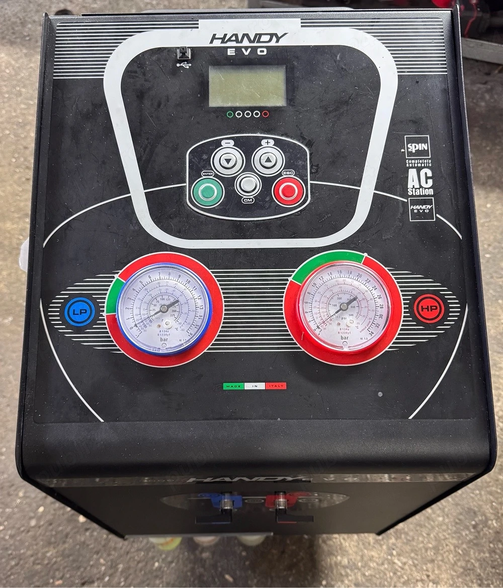 Stație încărcare freon SPIN Handy EVO – Service A/C Auto – Made in Italy