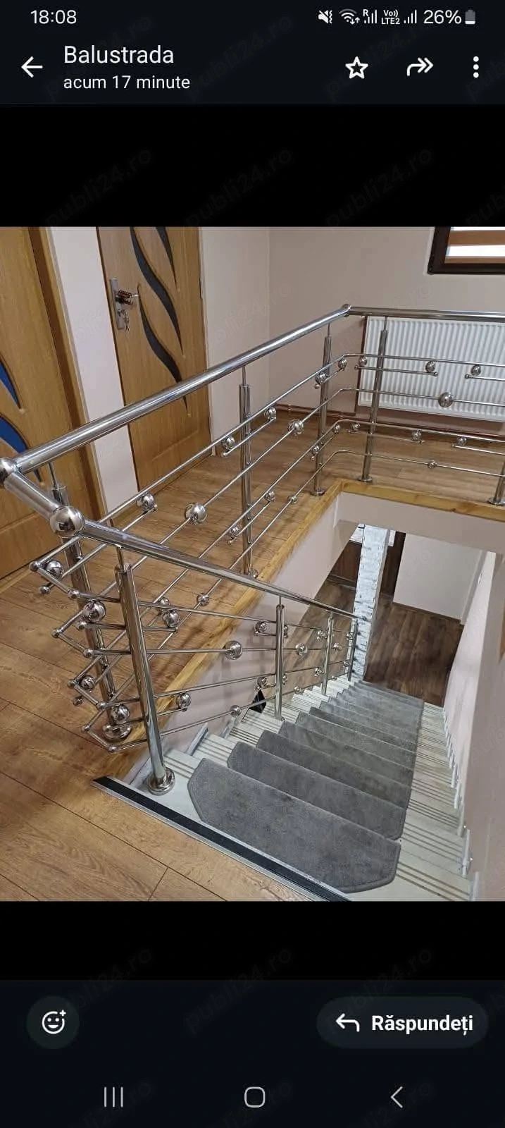 Balustrade din inox 