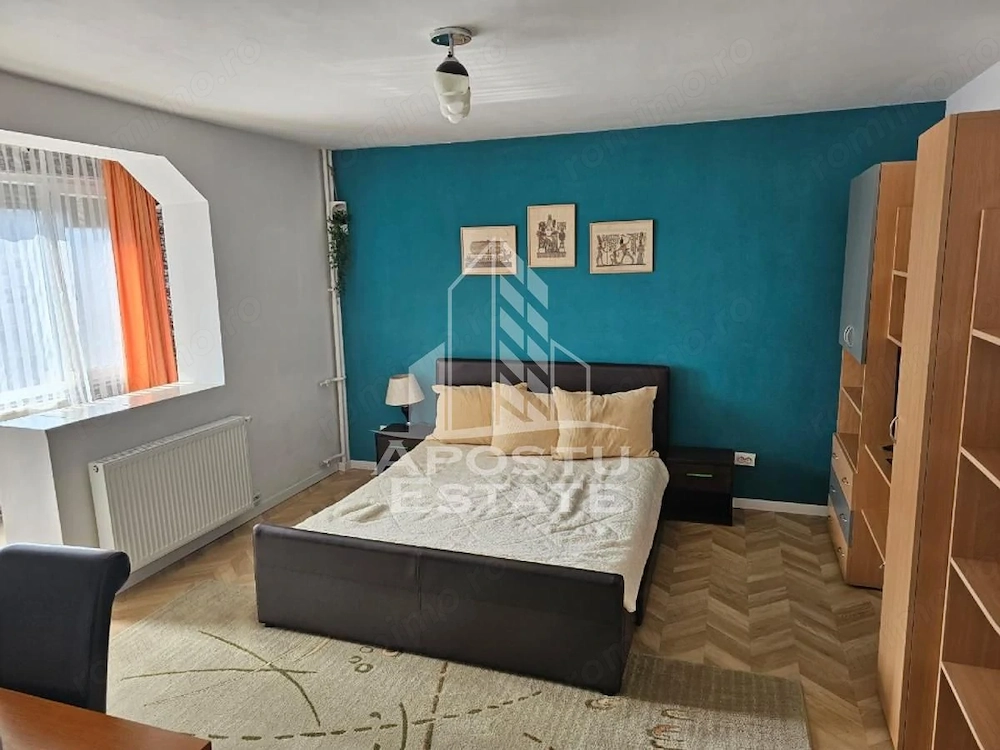 Apartament 1 camera de inchiriat,Centrala proprie, Take Ion, Timisoara
