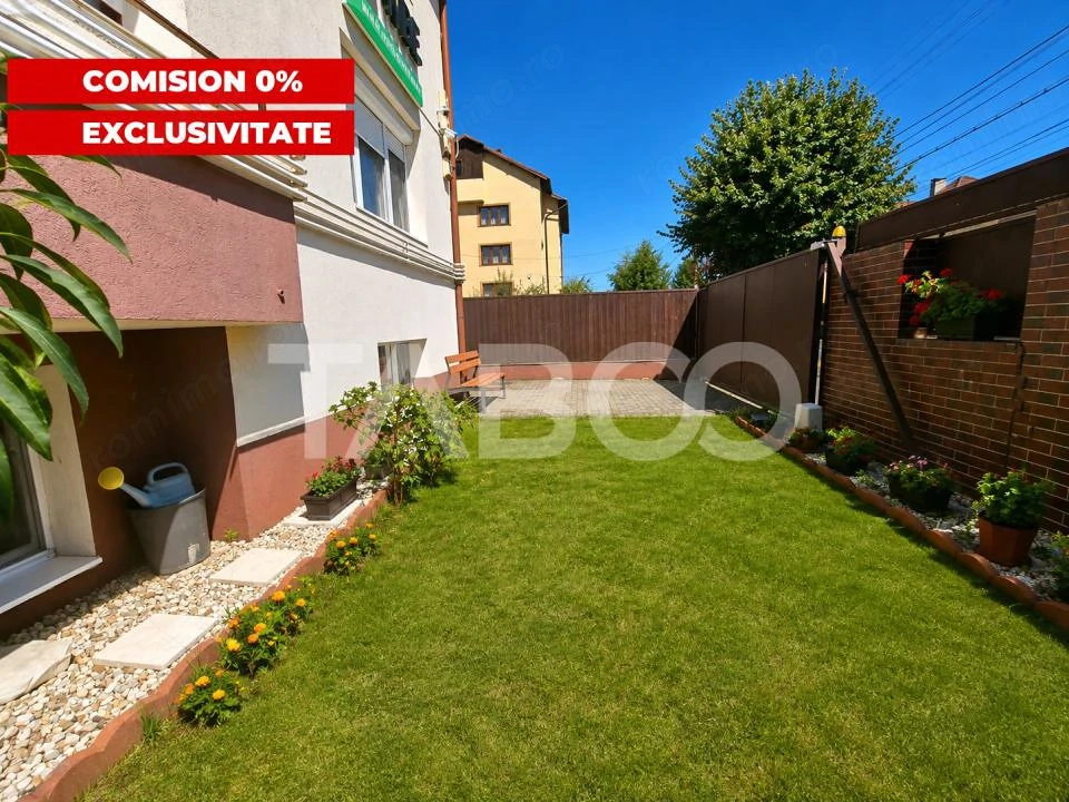 Apartament la casa de vanzare langa Sub Arini- 3 camere si gradina