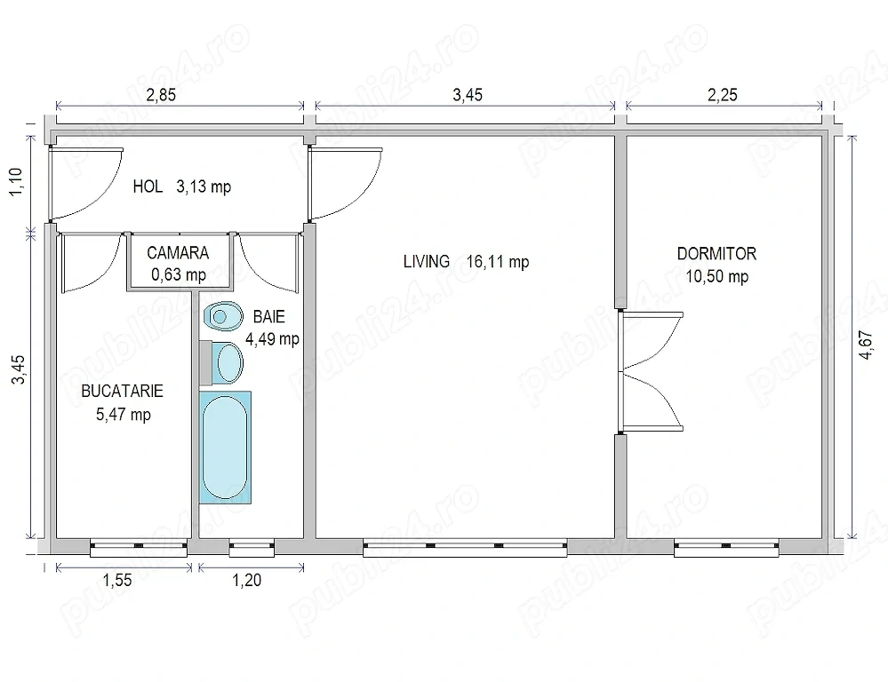  Apartament zona Sagului parter langa Piata Doina
