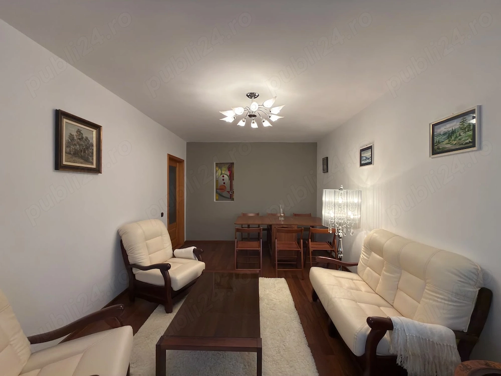 Apartament 3 camere de închiriat   zonă centrală, 65 mp, boxă, spațios, complet mobilat și utilat