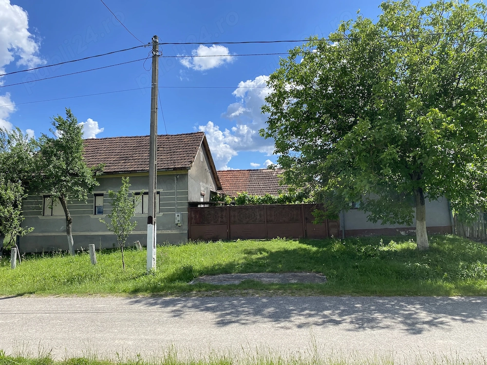 Casă cu 4 camere + anexe și teren 2.877 mp   Rădești, com. Almaș