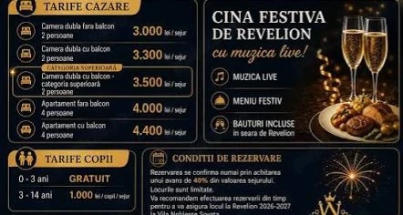 Cabana de închiriat 1600 lei noaptea LIBER DE REVELION 
