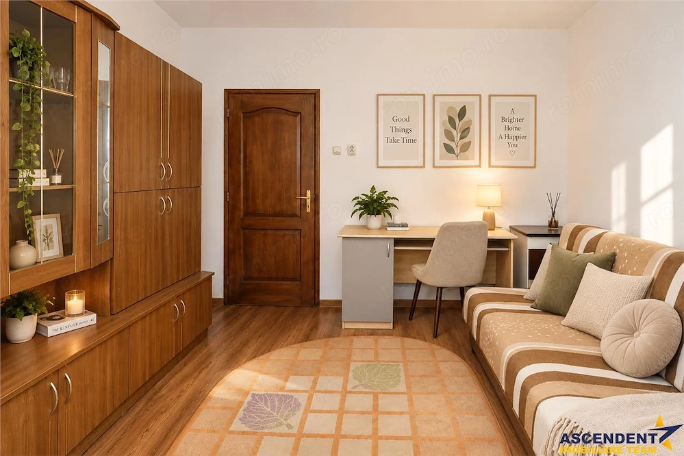Apartament 2 camere, regim vila, zona linistita, Tractorul, Octavian Goga