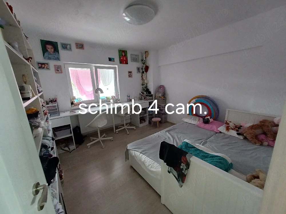 schimb apartament 3 camere cu apartament 4 camere