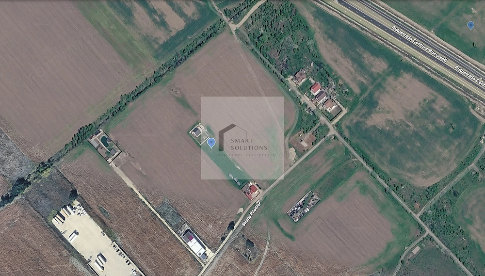 Teren intravilan 700MP Bragadiru, deschidere 33m | Potențial eco-house