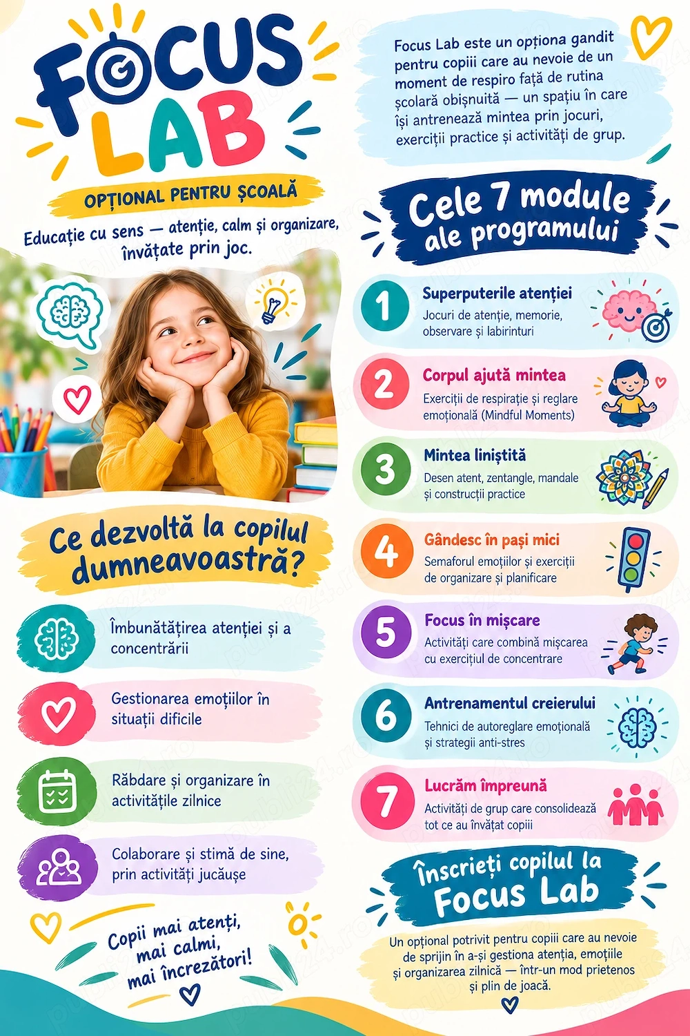 Opțional Afterschool(Focus Lab