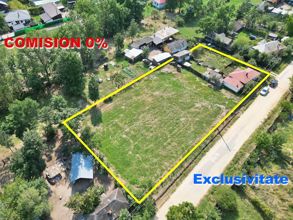 Casă 3 camere + 2.341 mp teren, zona centrală Recea, Argeș – 28.000 €