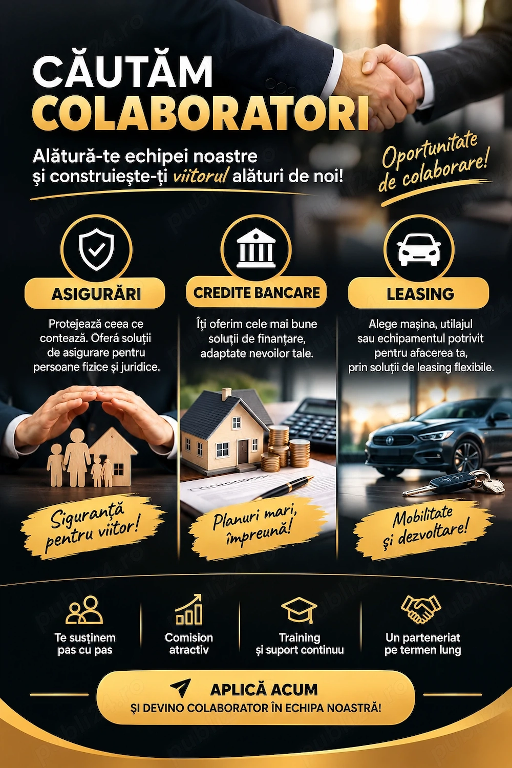 Colaboratori 50% comision din vanzari