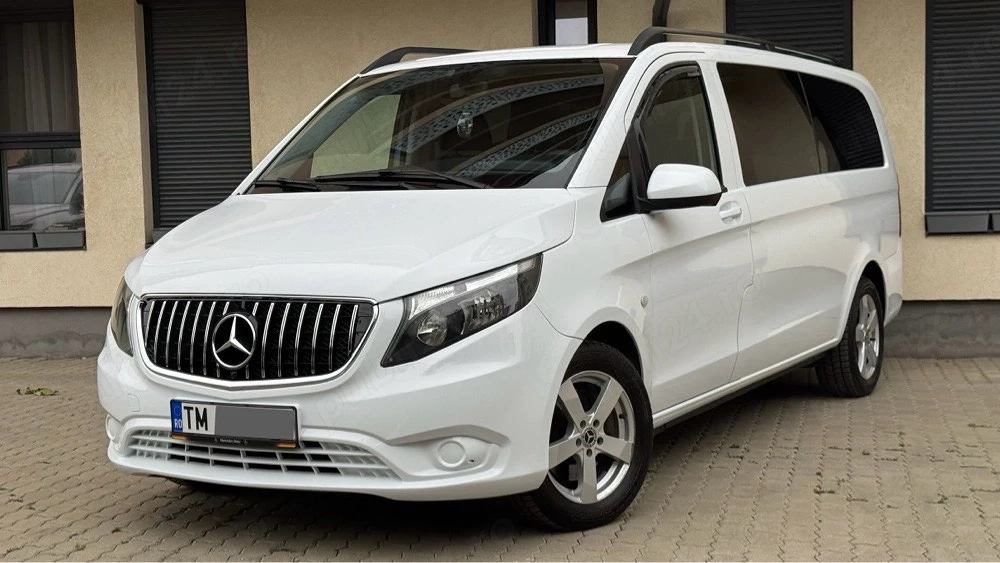 Mercedes-Benz Vito 2021 2.0 Model Extra-Lung 8+1 Locuri Cutie Automata 9G-Tronic Euro 6