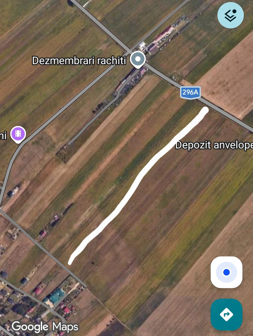 Vând teren extravilan 