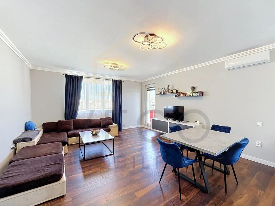 Apartament modern cu 2 camere, parcare, Floresti, zona Sesul de Sus