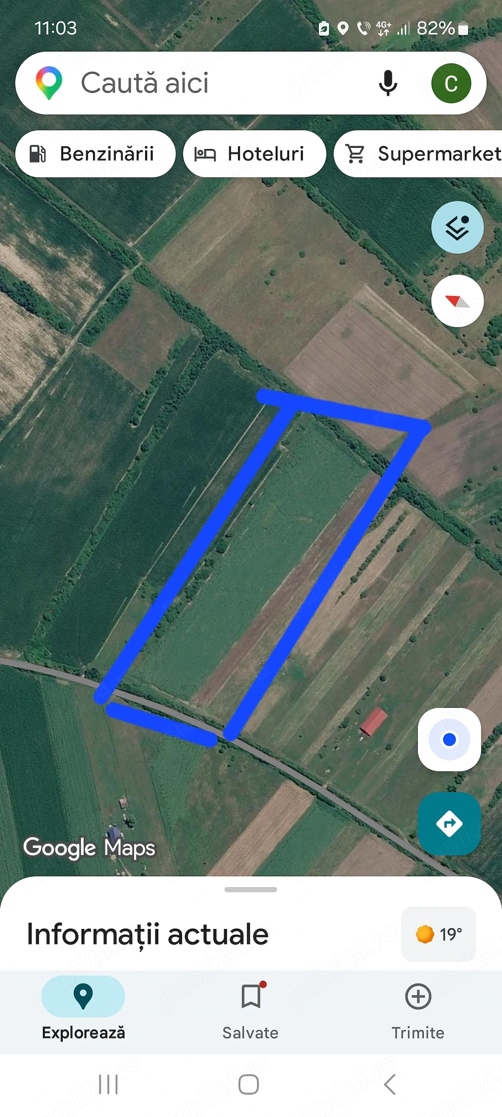 Vand teren extravilant