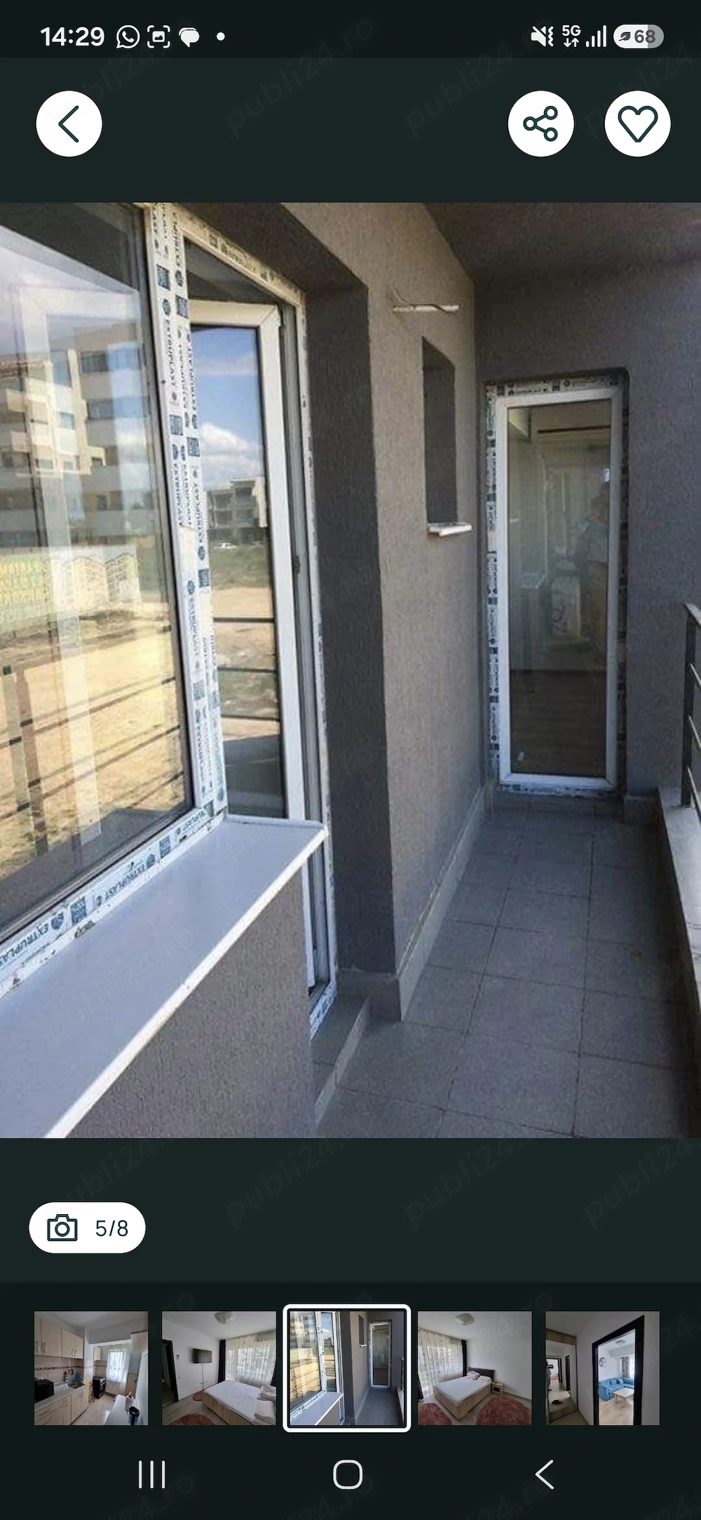 Vand apartament 2 camere Tomis Plus