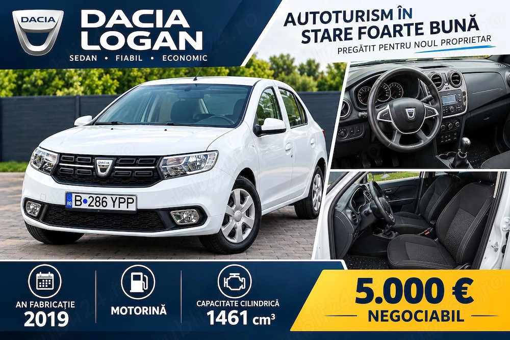 Vând Dacia logan