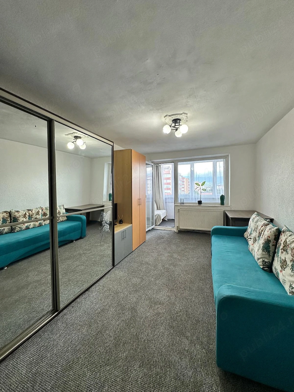 Proprietar inchiriez apartament 2 camere - Bulevard Vlahuta, Brasov, etaj intermediar